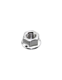 Hub Axle Nut Front 9x1mm Chrome.